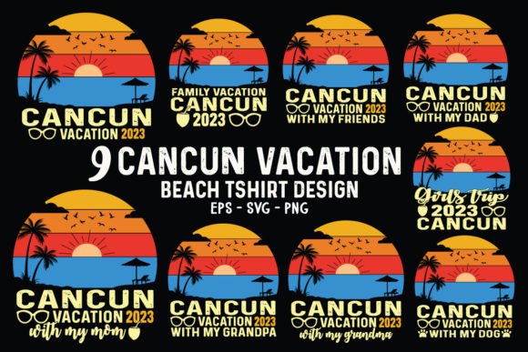 Cancun Summer Vacation 2023 Beach Shirt Graphics Review