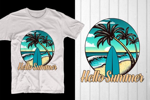 Hello Summer T-Shirt Design: An Embroidery Review