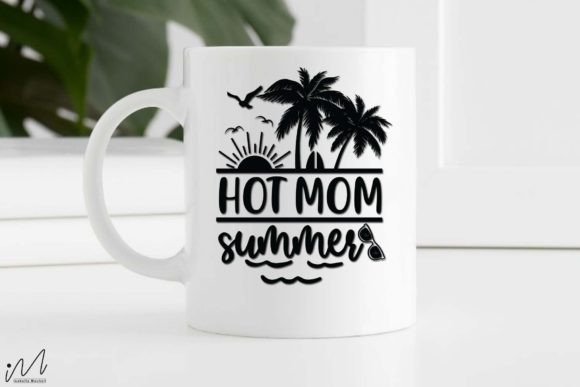 Hot Mom Summer SVG: Graphics & Crafts Asset Review
