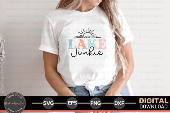 Lake Junkie Summer SVG Graphics for T-Shirt Designs
