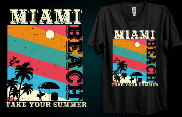 Miami Beach Graphics: Summer T-Shirt Designs Review