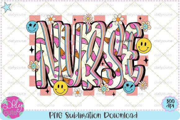 Nurse Summer Retro Groovy Smiley Face Graphics Review