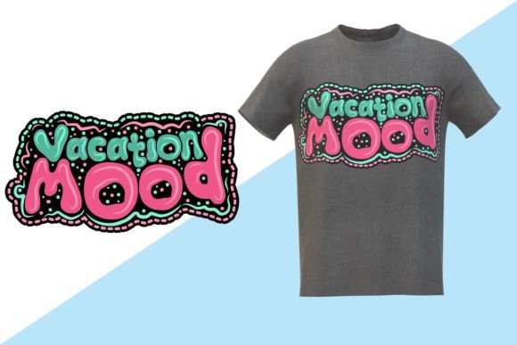 SUMMER Day Typography: Graphics for T-Shirt Designs