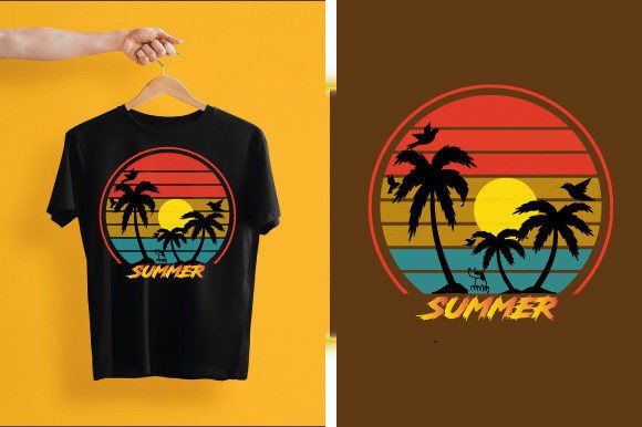 Summer T-Shirt Graphics: Print Templates Review