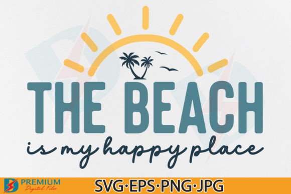Summer, the Beach is My Happy Place SVG Review
