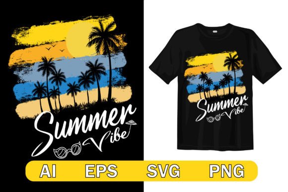 Summer Vibe T-Shirt Design: Graphics Review