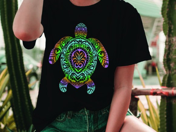 Turtle SVG & Sunshine Graphics for Summer T-Shirt Designs